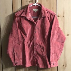Corduroy Jacket Cabelas Coral L
